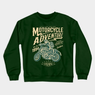 Motorcycle Adventure Crewneck Sweatshirt